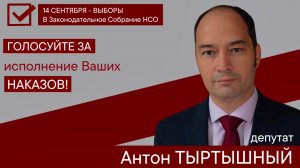 Голосуйте за исполнение Ваших наказов, август 2025 года
