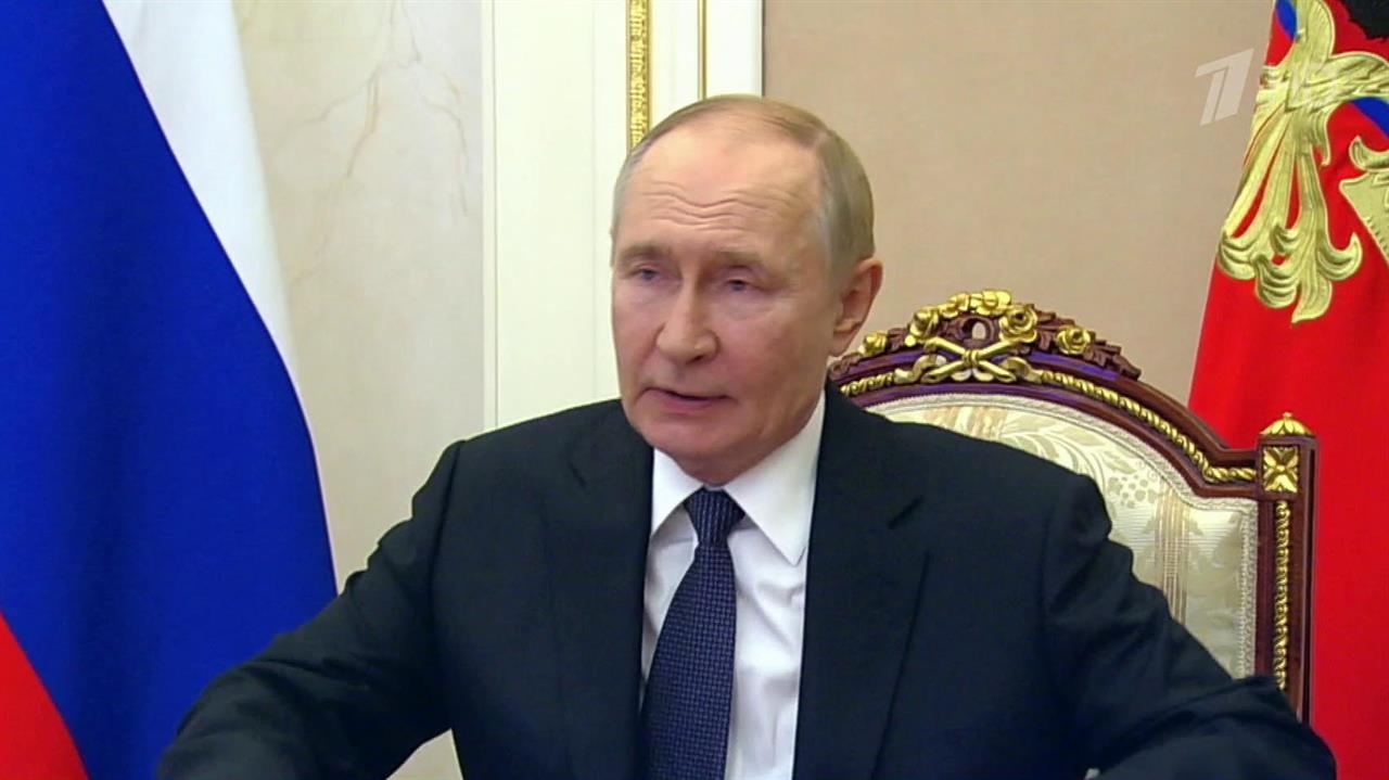 Работу со странами СНГ обсудил Владимир Путин с постоянными участниками Совбеза РФ