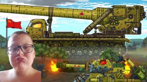 Реакция на Этот Монстр-Грузовик с Огромным орудием! Ремонт Карла-44