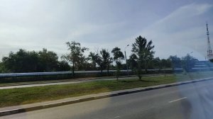 Автобус 90 от Первомайского кинотеатра до ХК Авангард в Омске!