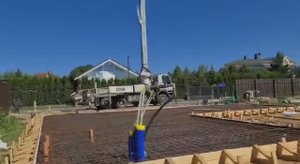 Закончена подготовка под заливку монолитной плиты для гаража в Никольской слободе