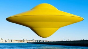 НЛО в форме геометрической фигуры параллелограмм.