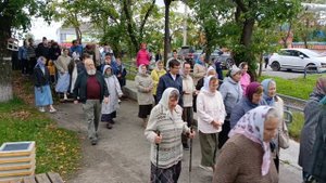 Крестный ход в п. Новоуткинск