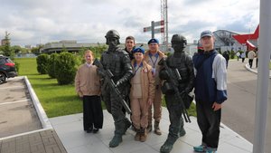 Крылатый богатырь. Дважды Герой СССР Борис Сафонов выступление в Плавске