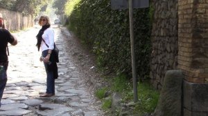 Прогулки по Аппиевой дороге. Часть 7. Начало античной брусчатки