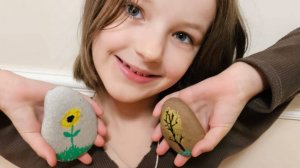 Рисую на камнях!