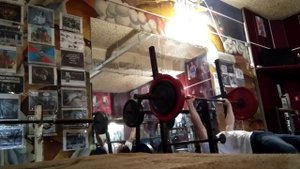 ЖИМ ЛЁЖА 90 кг на 5 раз