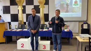 Церемония награждения победителей первенства РТ по блицу