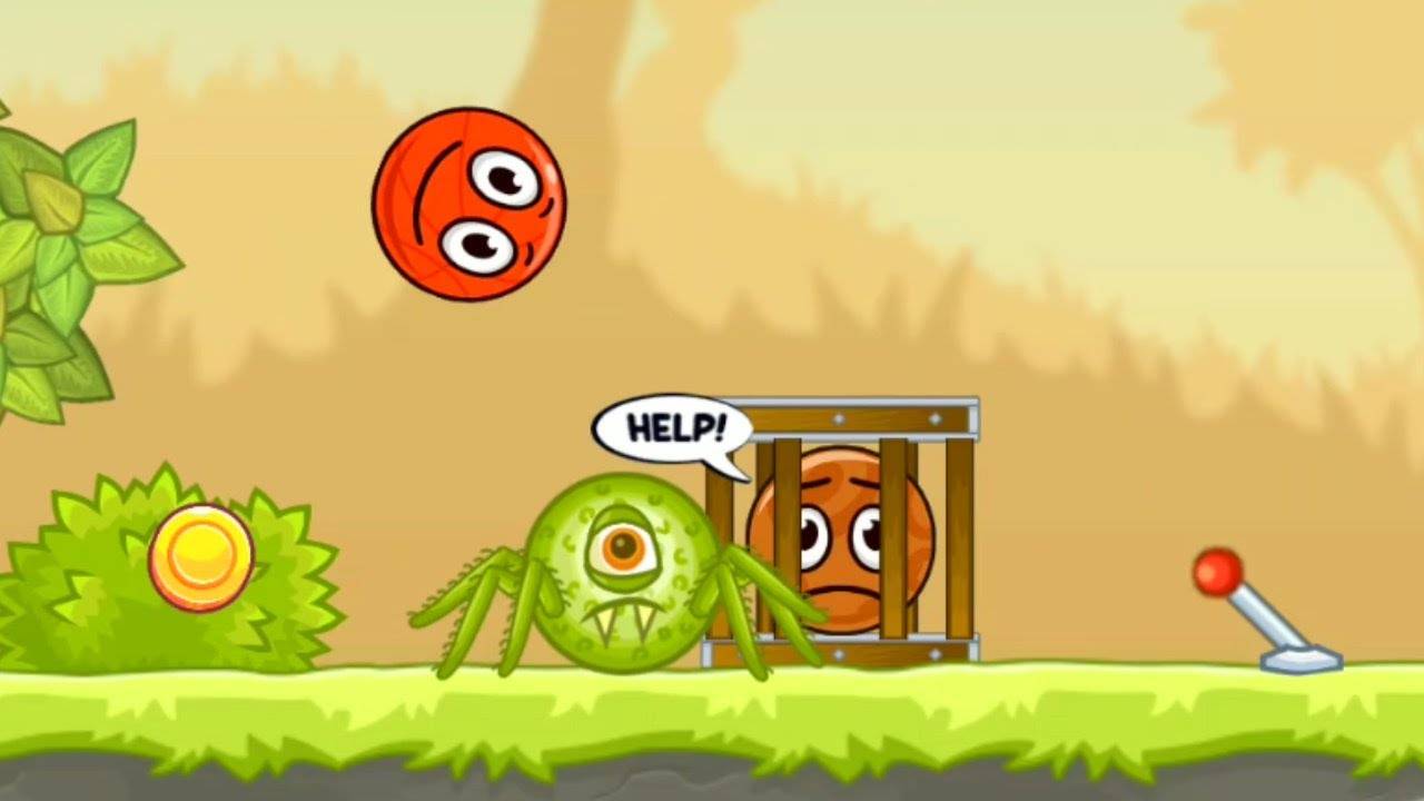 Красный Шар в игре Bounce Ball 5 Уровни 61-65 смотреть онлайн
