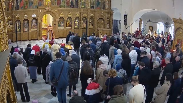 11.05.2025 Божественная Литургия в Феодоровском соборе смотреть онлайн