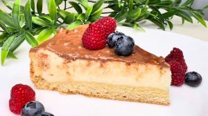 Невероятно вкусный Творожный ЧИЗКЕЙК...🥧🧀😋    Рецепт в описании ✍️