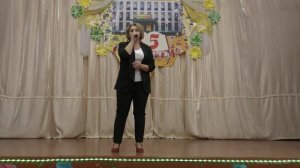 _Куда уходит детство_ - Елена Хихееве-Коняхина на  юбилее СОШ № 3 Конаково (55- лет) - 29.10.2022