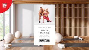 POWER TRAINING с Сергеем Кусакиным и Евгенией Сазоновой |31 августа 2025 в 11.00| Онлайн World Class