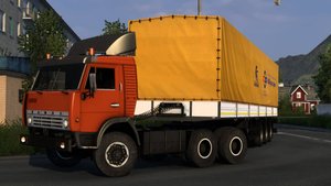 370 / ETS 2 1.55 / КАМАЗ 5410 / Русская сборка.