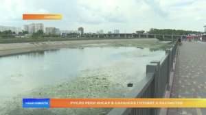 Русло реки Инсар в Саранске готовят к расчистке