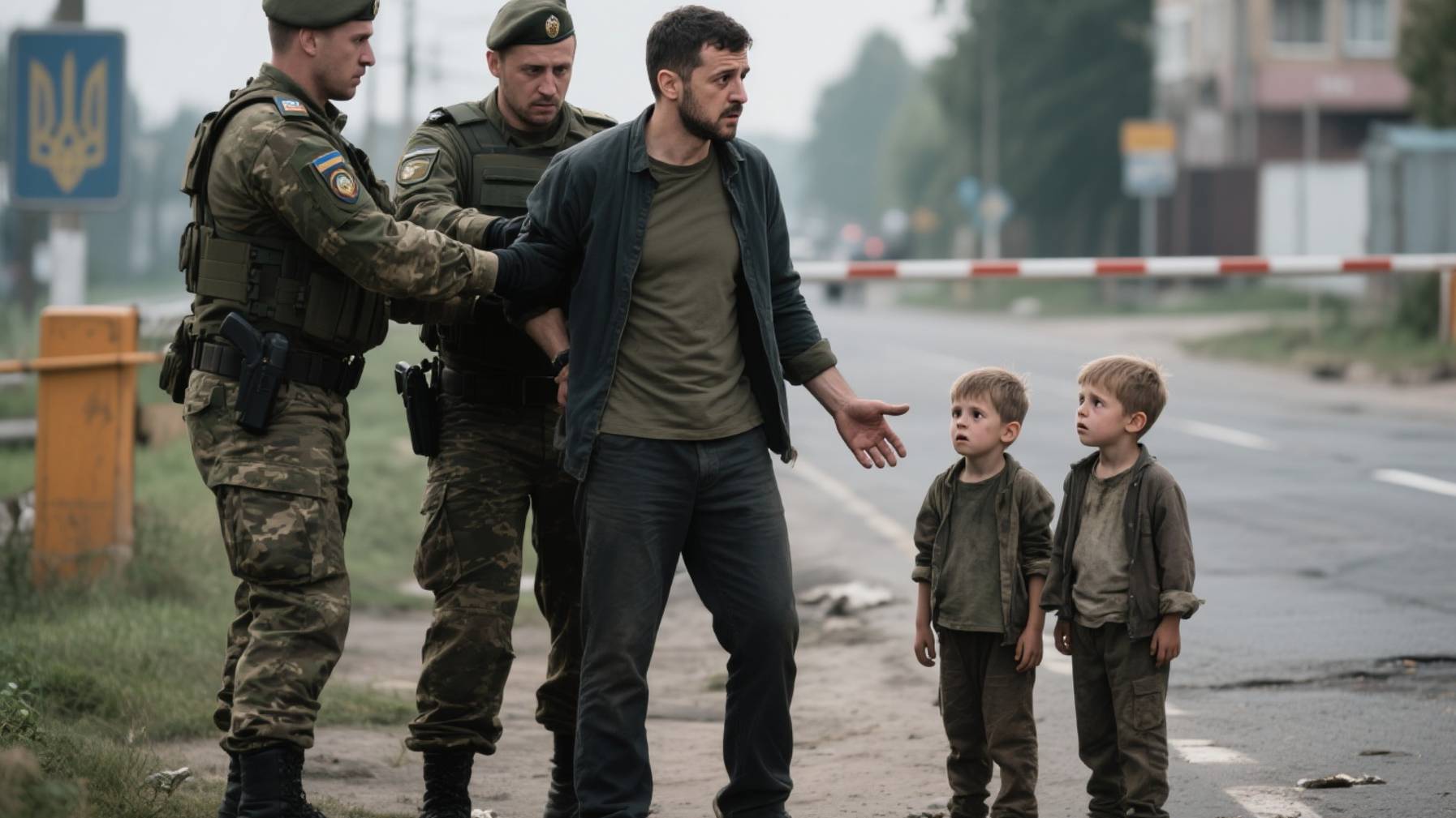 ТЦК мобилизовали отца одиночку и бросили 7-летних детей на обочине смотреть онлайн