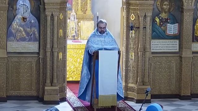 Рождество Пресвятой Богородицы. Проповедь протоиерея Александра Сорокина смотреть онлайн