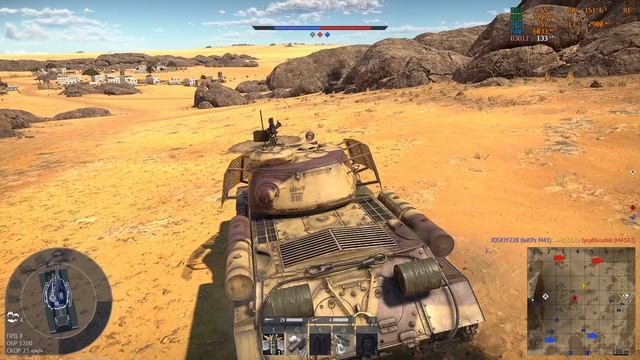 Вар тандер-обычный,средний бой.(29.08.2025)