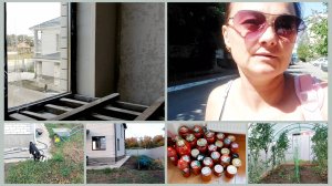 287 ЖИВЁМ НА ДВА ДОМА. ОДНА БЕЗ ХОЗЯИНА. КРАСИМ СТЕНЫ В ХОЛЛЕ.