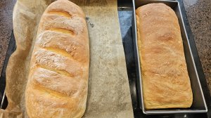 Печём свой домашний хлеб, хлеб формовой и обычный наш любимый батон
