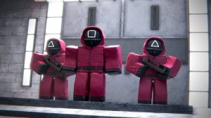 ребят первый раз дошел до небесного кальмара в ink game в роблоксе