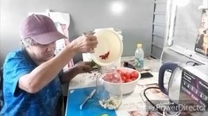 Занимаюсь заготовками.