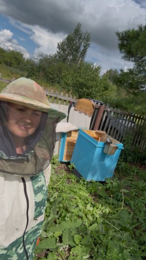 Алексеевка мой опыт на пасеке Как меня укусила пчела #мед #путешествие