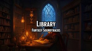 Library Ambience Study D&D TTRPG Music 1 Hour by RPG Soundtracks