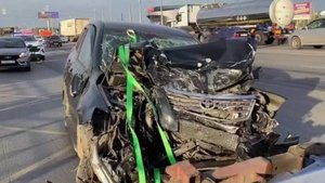 ДТП с автобусом в Омске