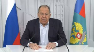 🔊 Видеообращение Министра иностранных дел Российской Федерации С.В.Лаврова