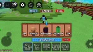 четвёртое легендарное открытие вырасти сад роблокс