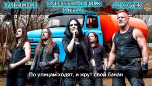Говновоз ai cover в стиле industrial folk metal