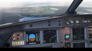 MSFS2020 | посадка в Шереметьево на А320 | диспетчер IVAO