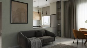 Дизайн интерьера кухни-гостиной в Перми