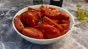 Рецепт помидор. Вкусная закуска