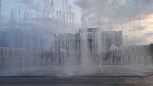 SINGING Fountain on the Esplanade in Perm in 2025