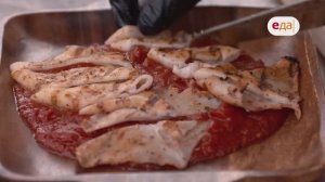 Кальмары на гриле с соусом маринара | На гриле /60