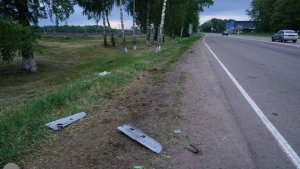 Водитель автомобиля погиб при ударе дрона ВСУ в Брянской области