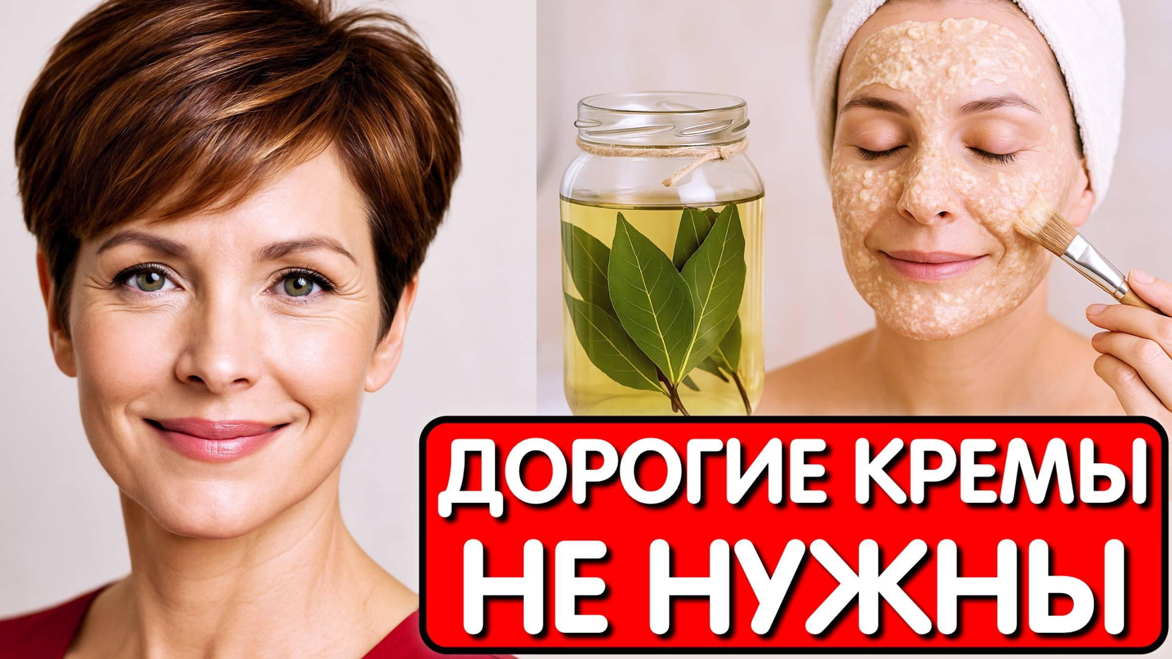 ЛАВРОВЫЙ ЛИСТ СПАС ОТ МОРЩИН ! Секрет молодости о котором молчат все косметологи ! смотреть онлайн