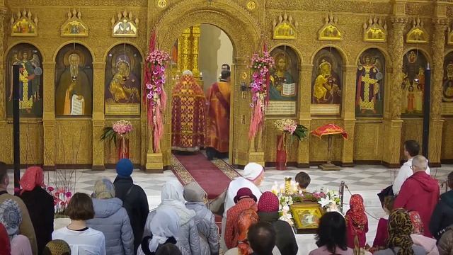 20.04.2025 Поздняя Пасхальная литургия в Феодоровском соборе смотреть онлайн