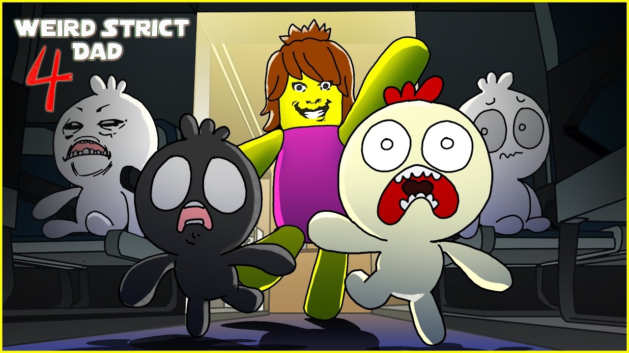 Строгий папа! часть 4 | мультики роблокс | Робуксы по ссылке в описании к видео, переходи! смотреть онлайн