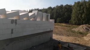 Метод кладки бетонных блоков