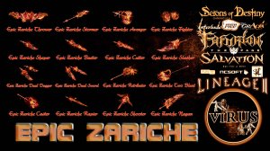 Full Set of Epic Zariche Weapons. LINEAGE II. Any Chronicles ◄√i®uS►