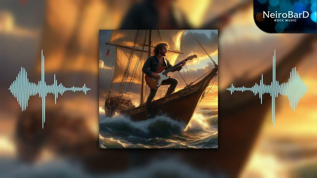 Белел мой парус одинокий (Рок музыка на стихи по мотивам классика, NeiroBarD) смотреть онлайн