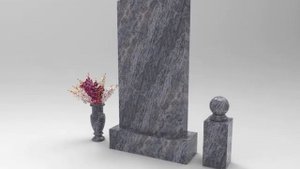 Памятники из черного мрамора из гранита Багама Блю из гранита Багама Блю