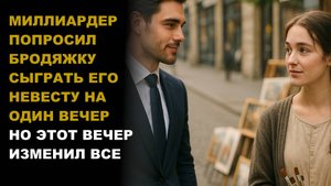 Миллиардер попросил уличную художницу сыграть его невесту на вечер