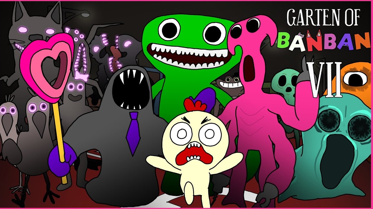 Банбан в детском саду! ЧАСТЬ 7 мультики роблокс смотреть онлайн