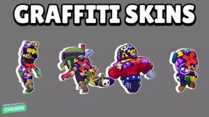 Новые граффити скины бс