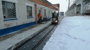 Современная автодрезина на базе двигателя LIFAN для узкой колеи.