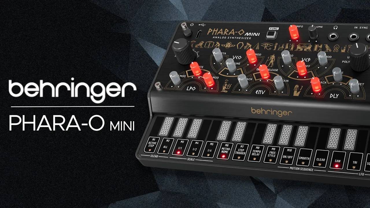 Behringer Phara-O Mini: Sound Demo (No Talking)